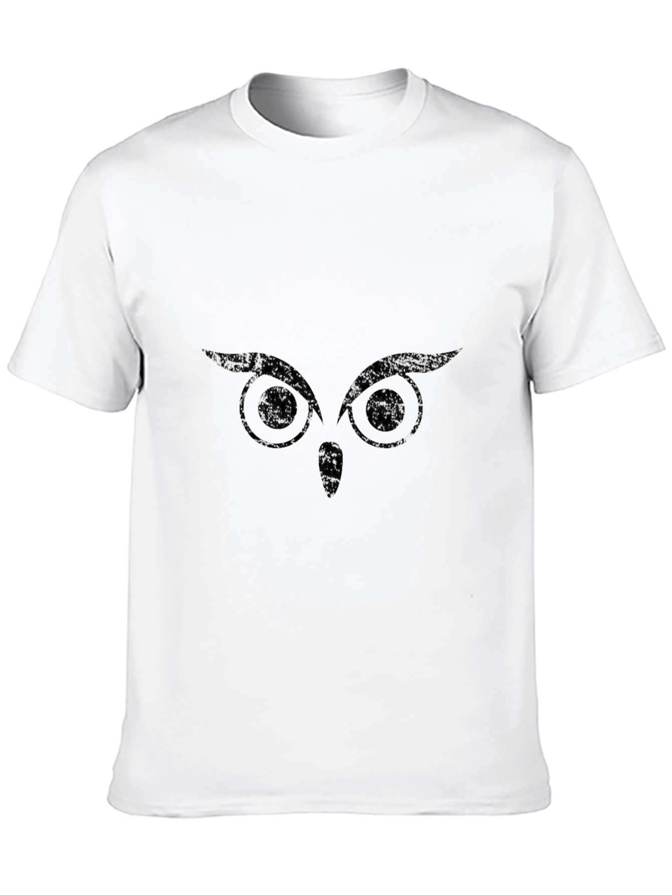 Black Owl Eyes T-Shirt - Mens Graphic Tee