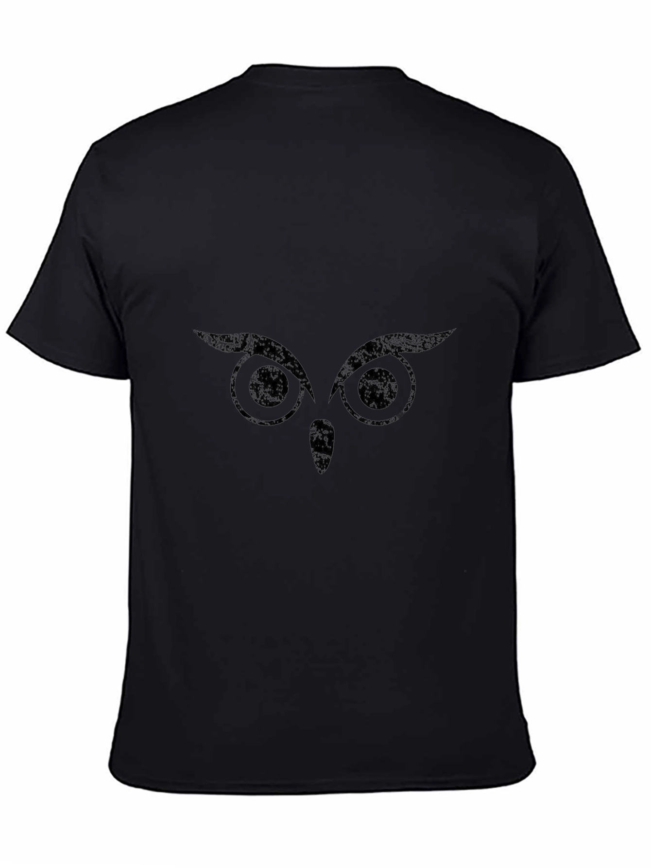 Black Owl Eyes T-Shirt - Mens Graphic Tee