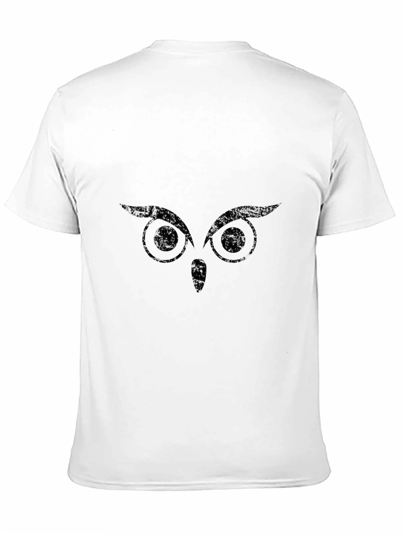 Black Owl Eyes T-Shirt - Mens Graphic Tee