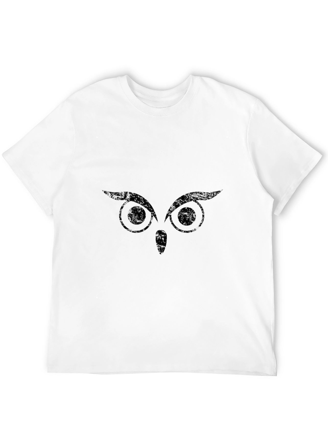 Black Owl Eyes T-Shirt - Mens Graphic Tee