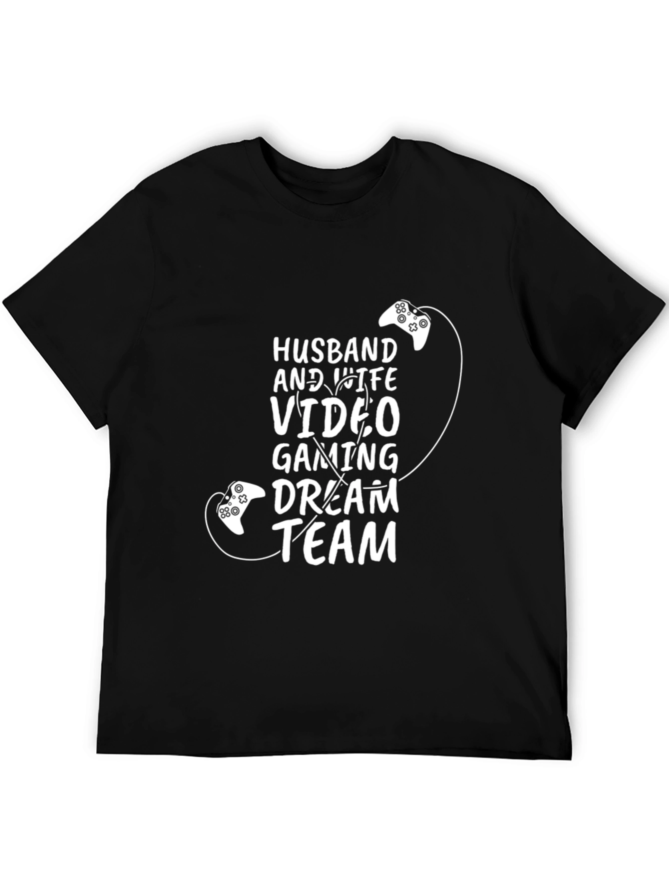 Husband and Wife Video Gaming Dream Team T-Shirt
