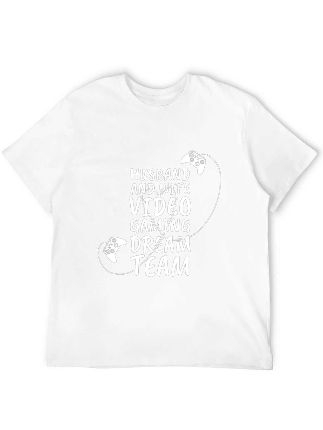 Husband and Wife Video Gaming Dream Team T-Shirt