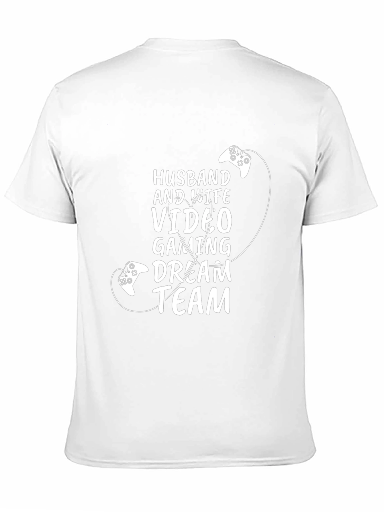 Husband and Wife Video Gaming Dream Team T-Shirt