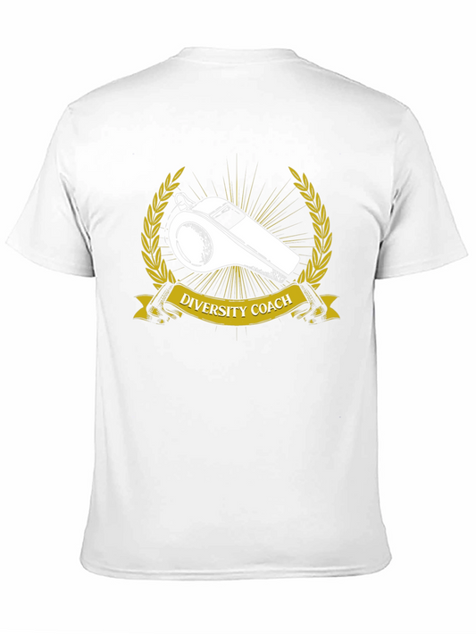 Diversity Coach Whistle Graphic T-Shirt