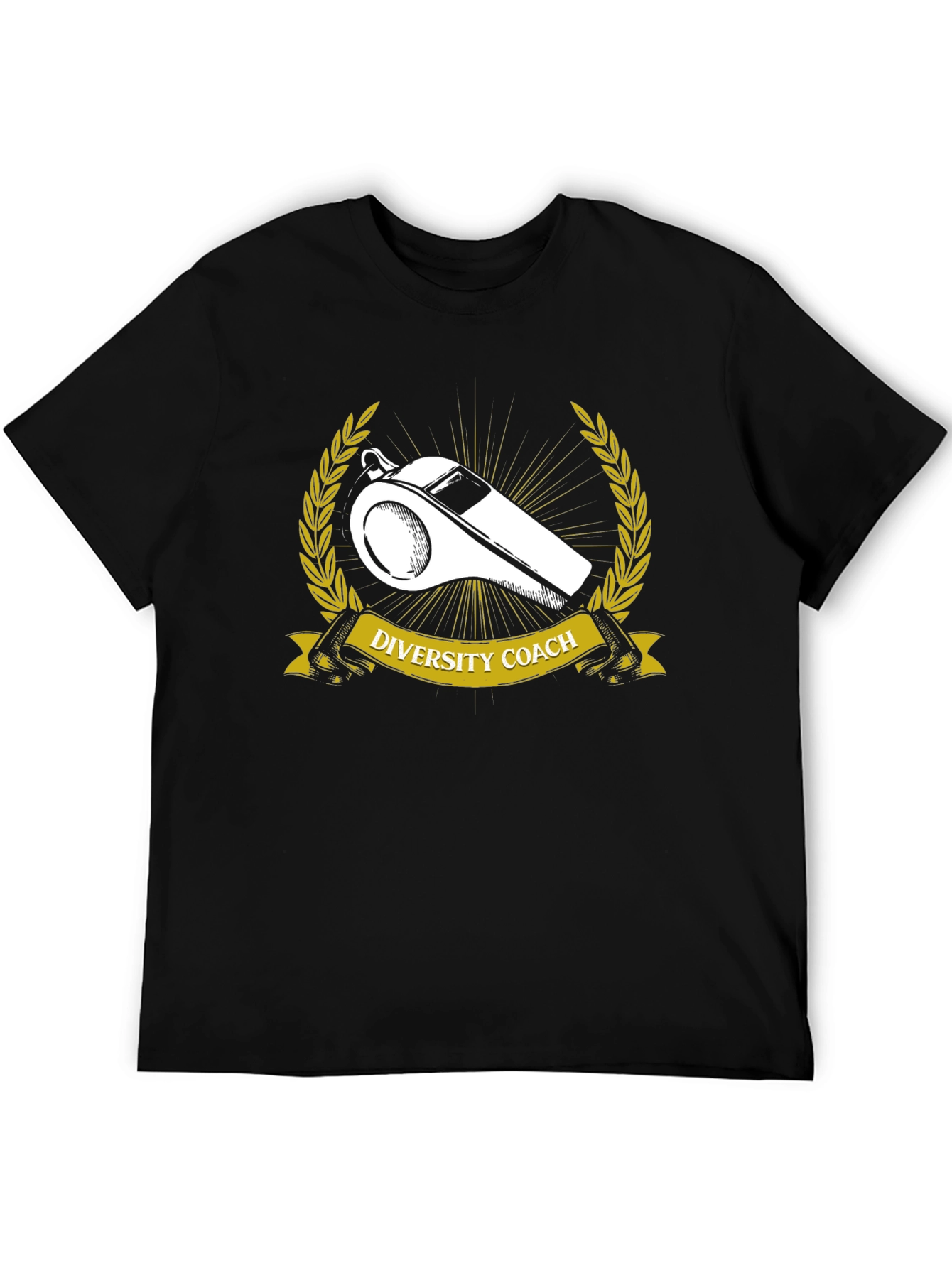 Diversity Coach Whistle Graphic T-Shirt