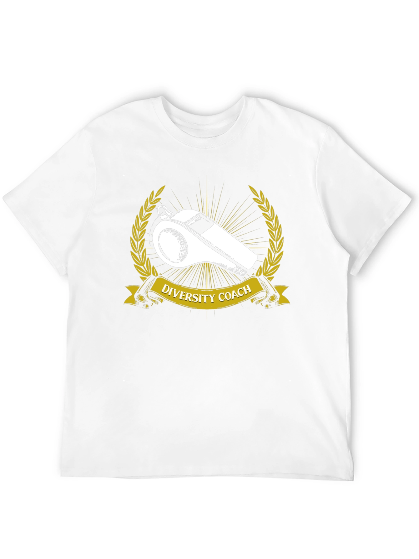 Diversity Coach Whistle Graphic T-Shirt