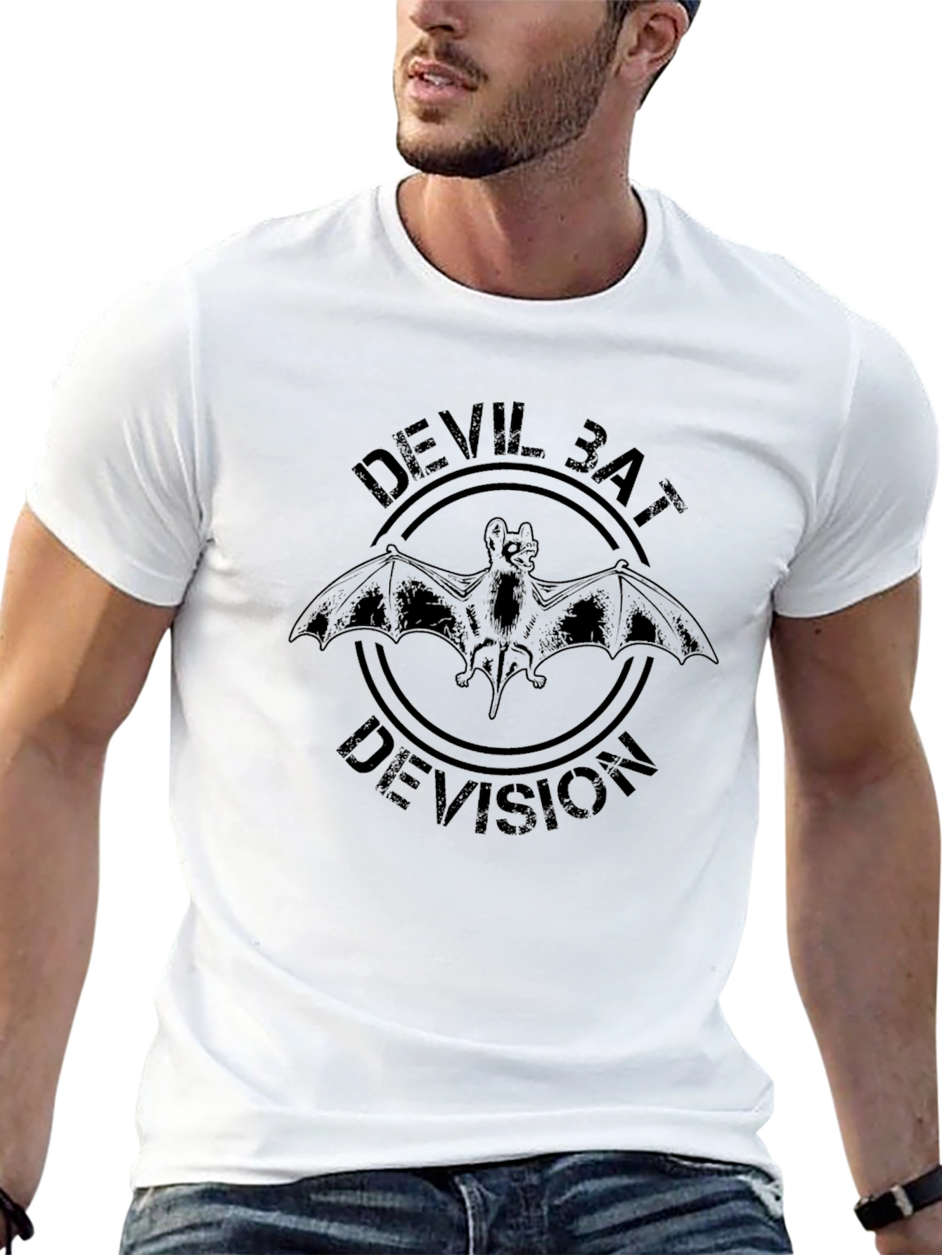 Devil Bat Division Graphic T-Shirt