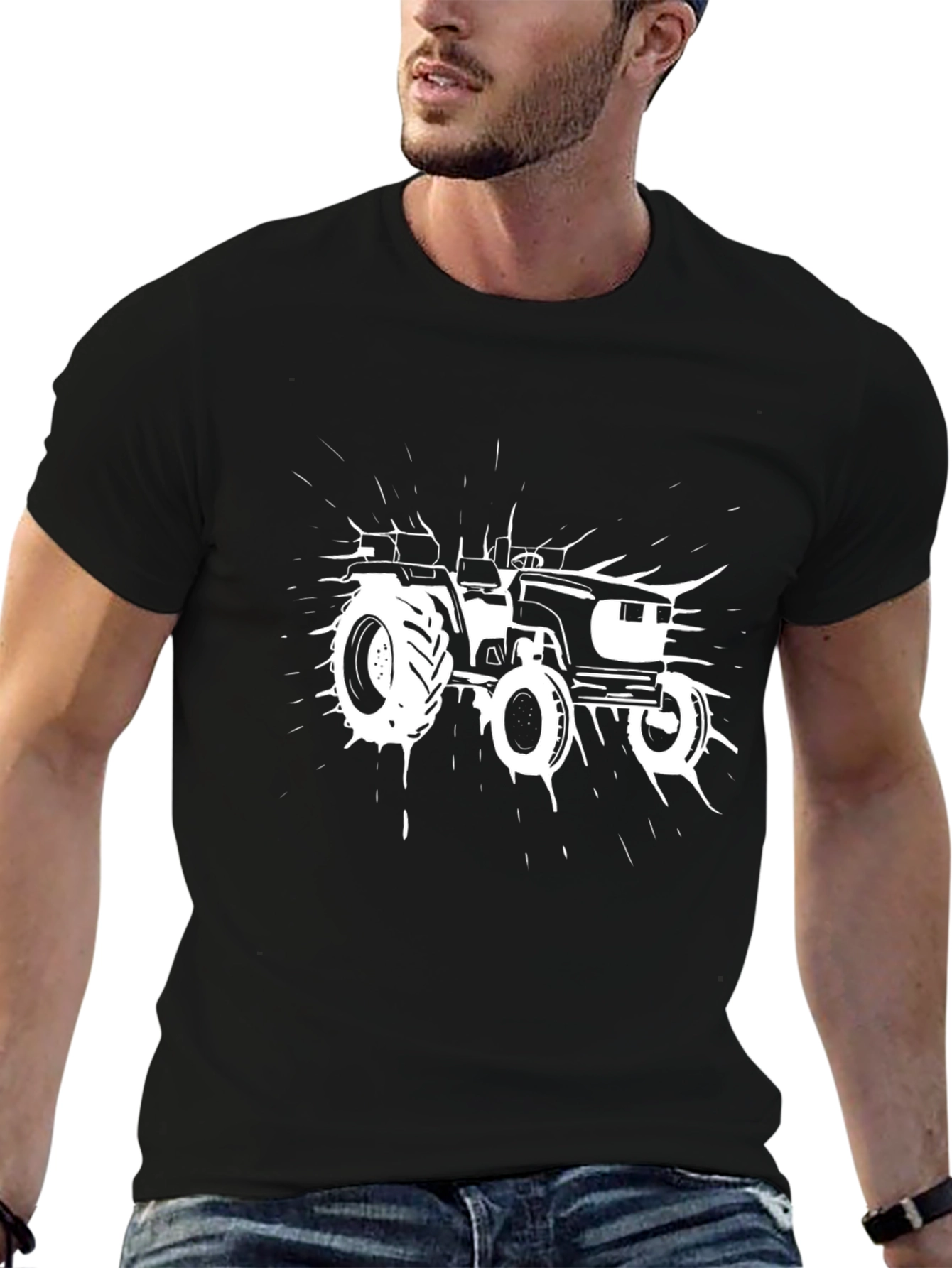 Tractor Graphic T-Shirt - Farm Life Tee