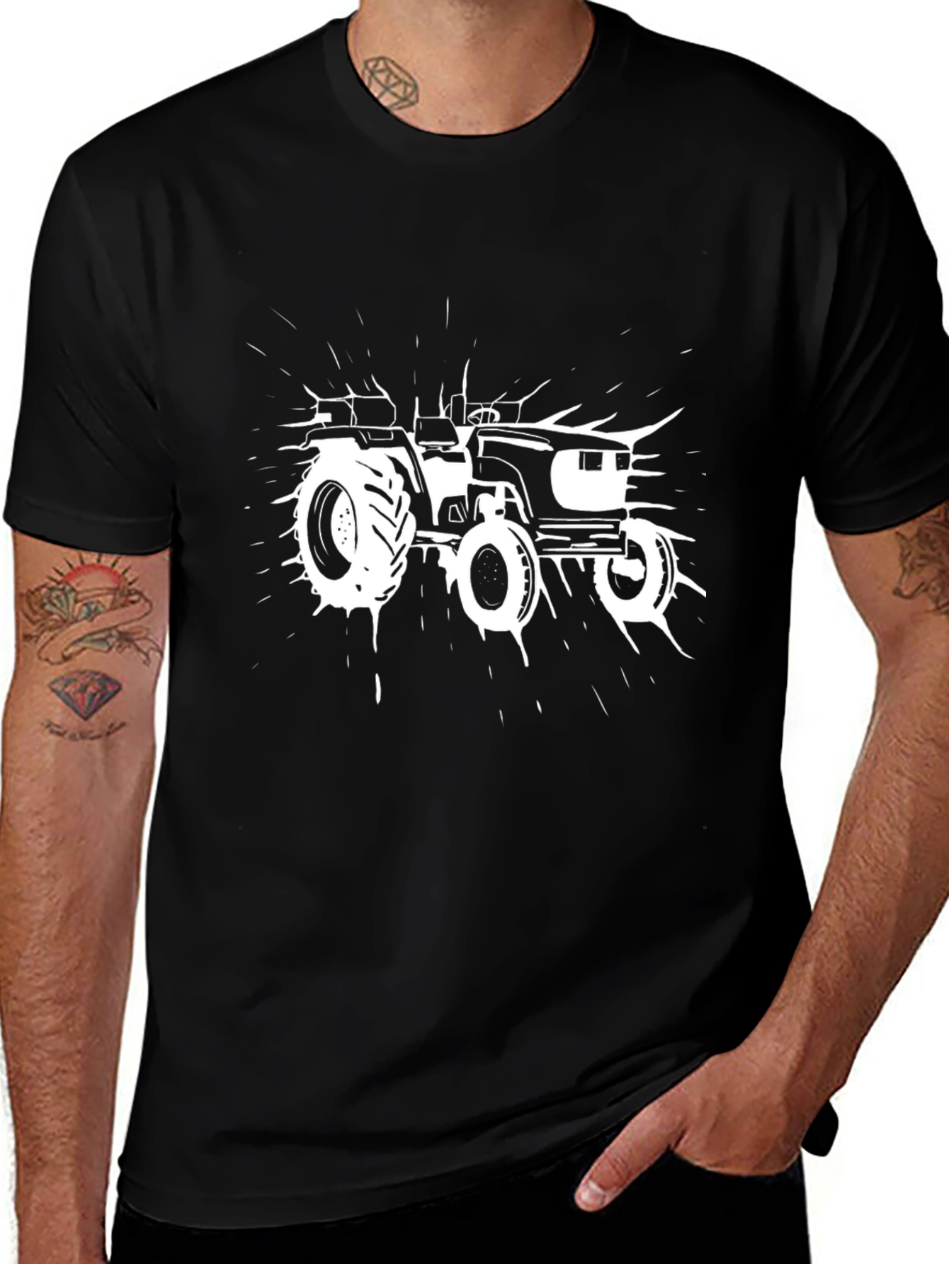 Tractor Graphic T-Shirt - Farm Life Tee