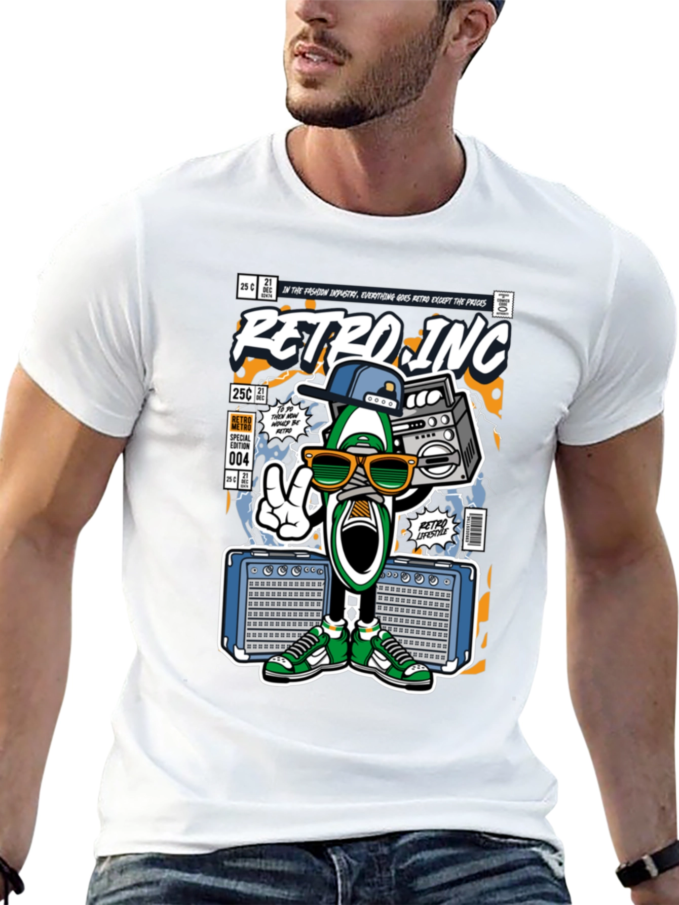 Retro Inc. Graphic Tee