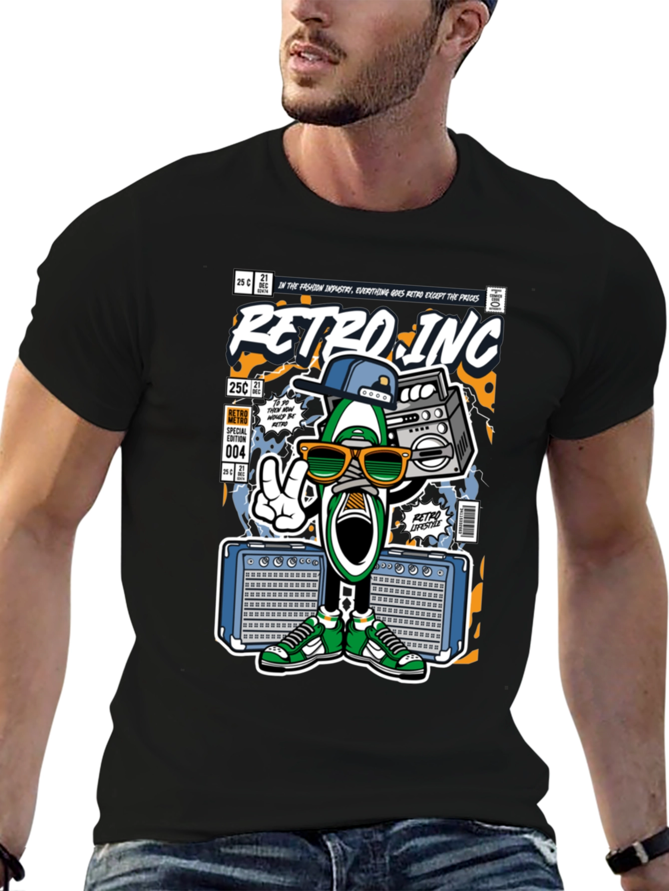 Retro Inc. Graphic Tee