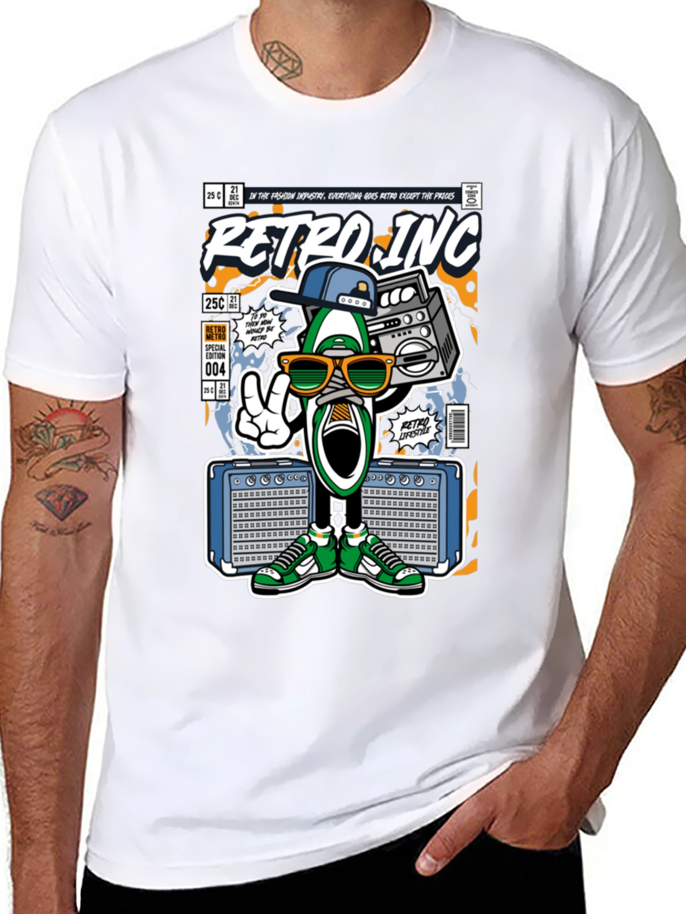 Retro Inc. Graphic Tee