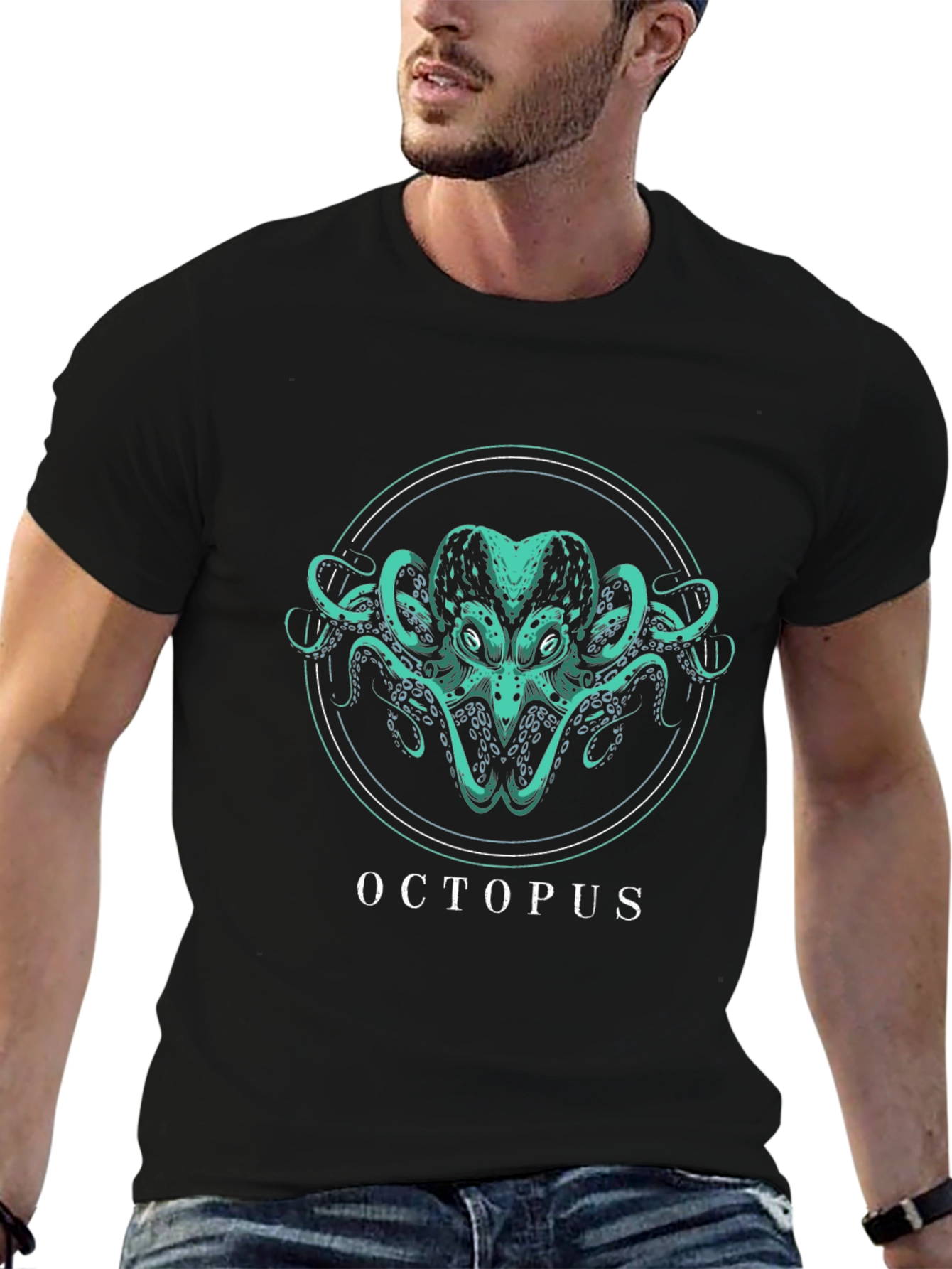 Octopus Graphic T-Shirt - Premium Comfort