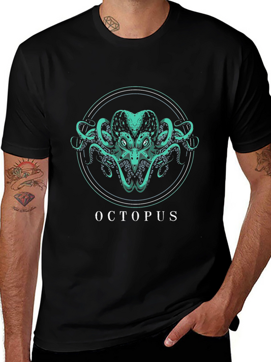 Octopus Graphic T-Shirt - Premium Comfort