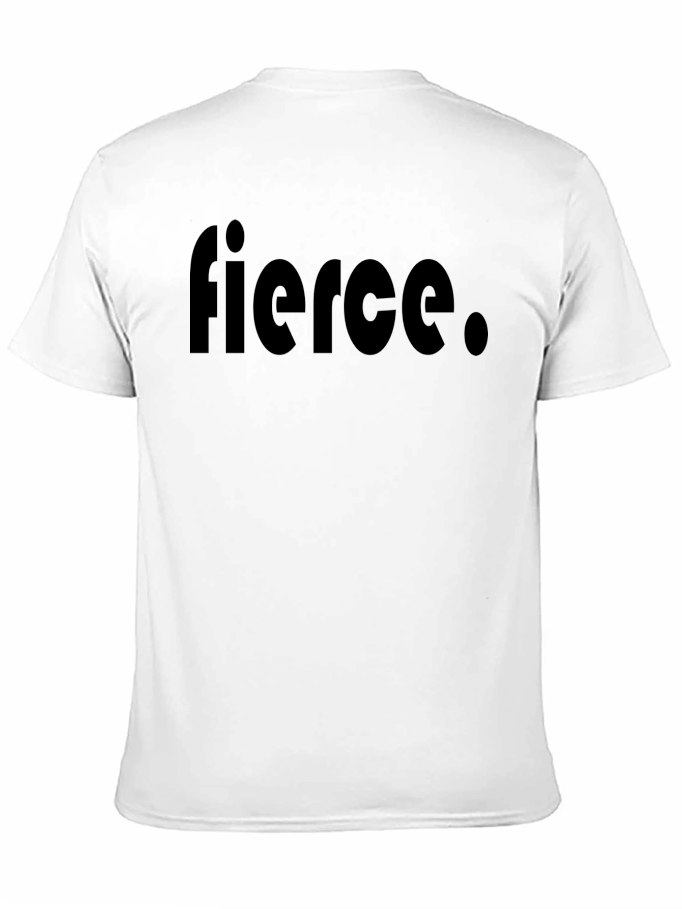 Fierce Black Graphic Tee - Stylish Comfort