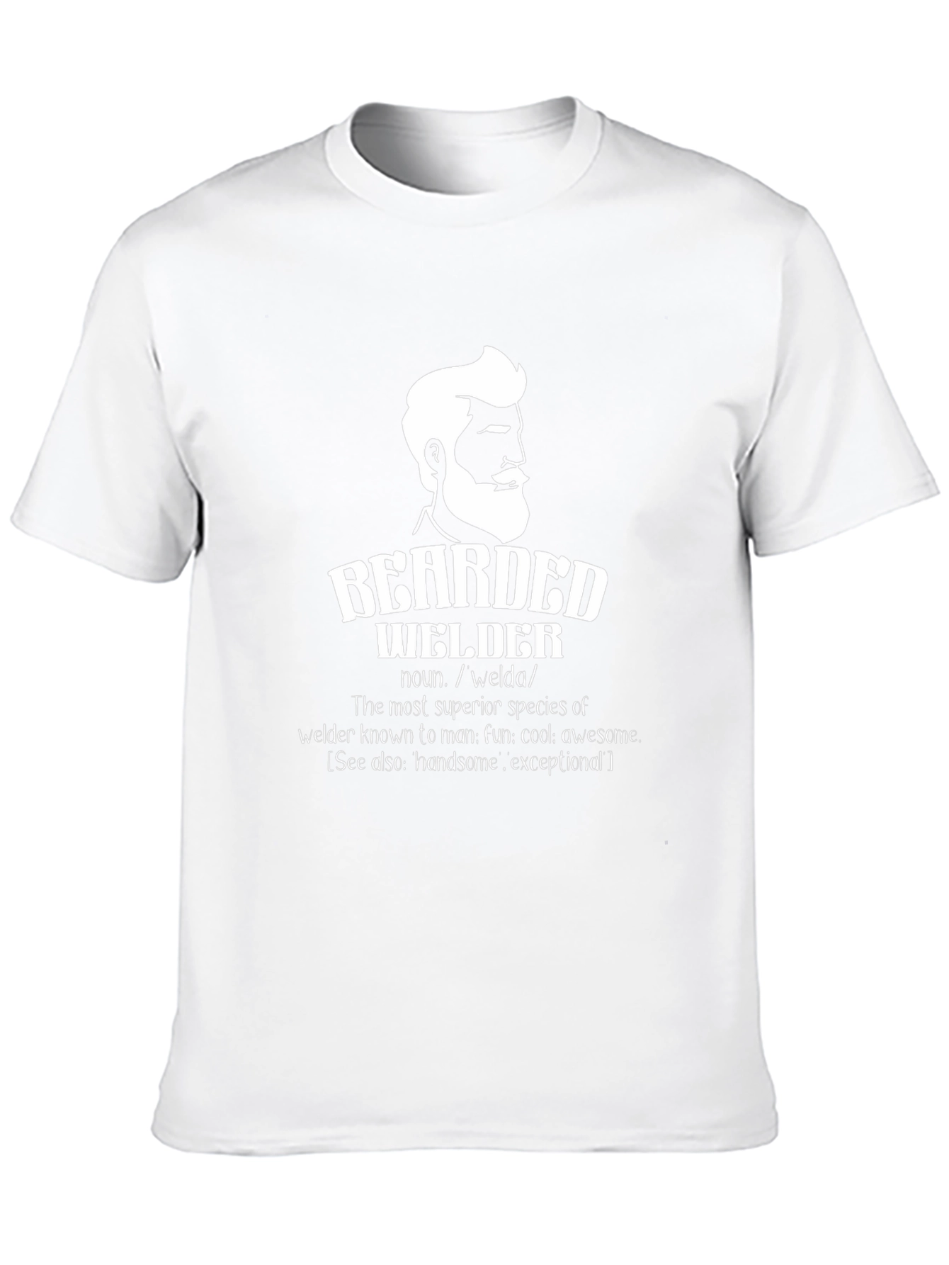 Bearded Welder Graphic T-Shirt - Superior Species Tee