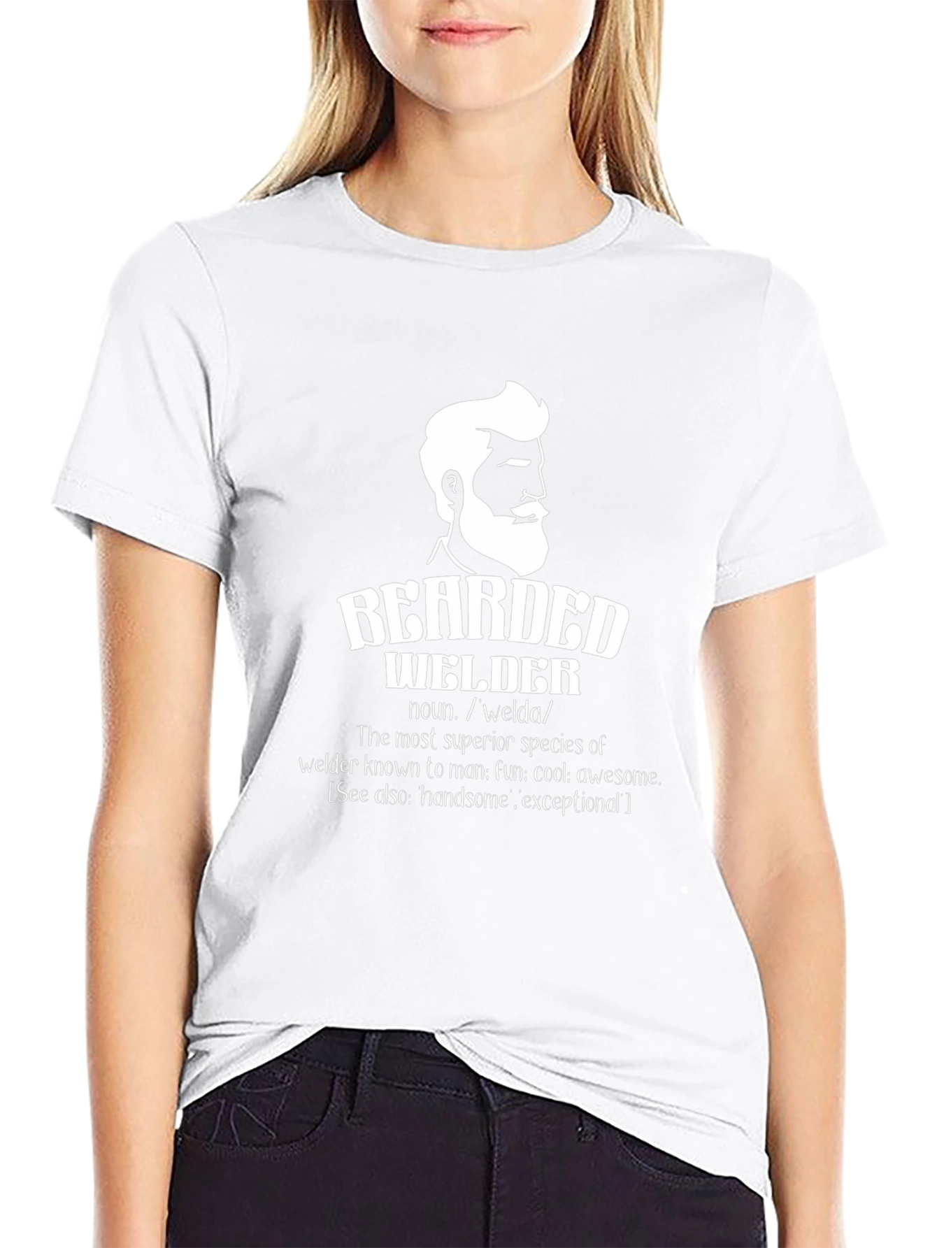 Bearded Welder Graphic T-Shirt - Superior Species Tee