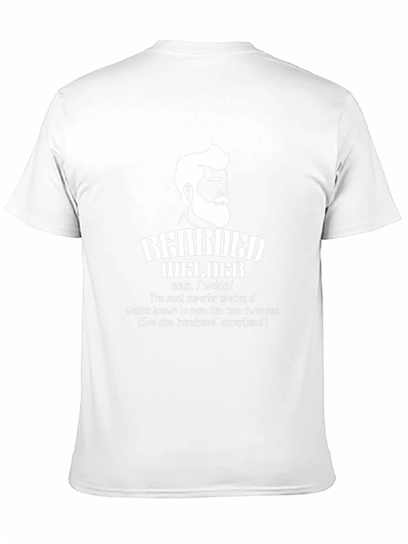 Bearded Welder Graphic T-Shirt - Superior Species Tee