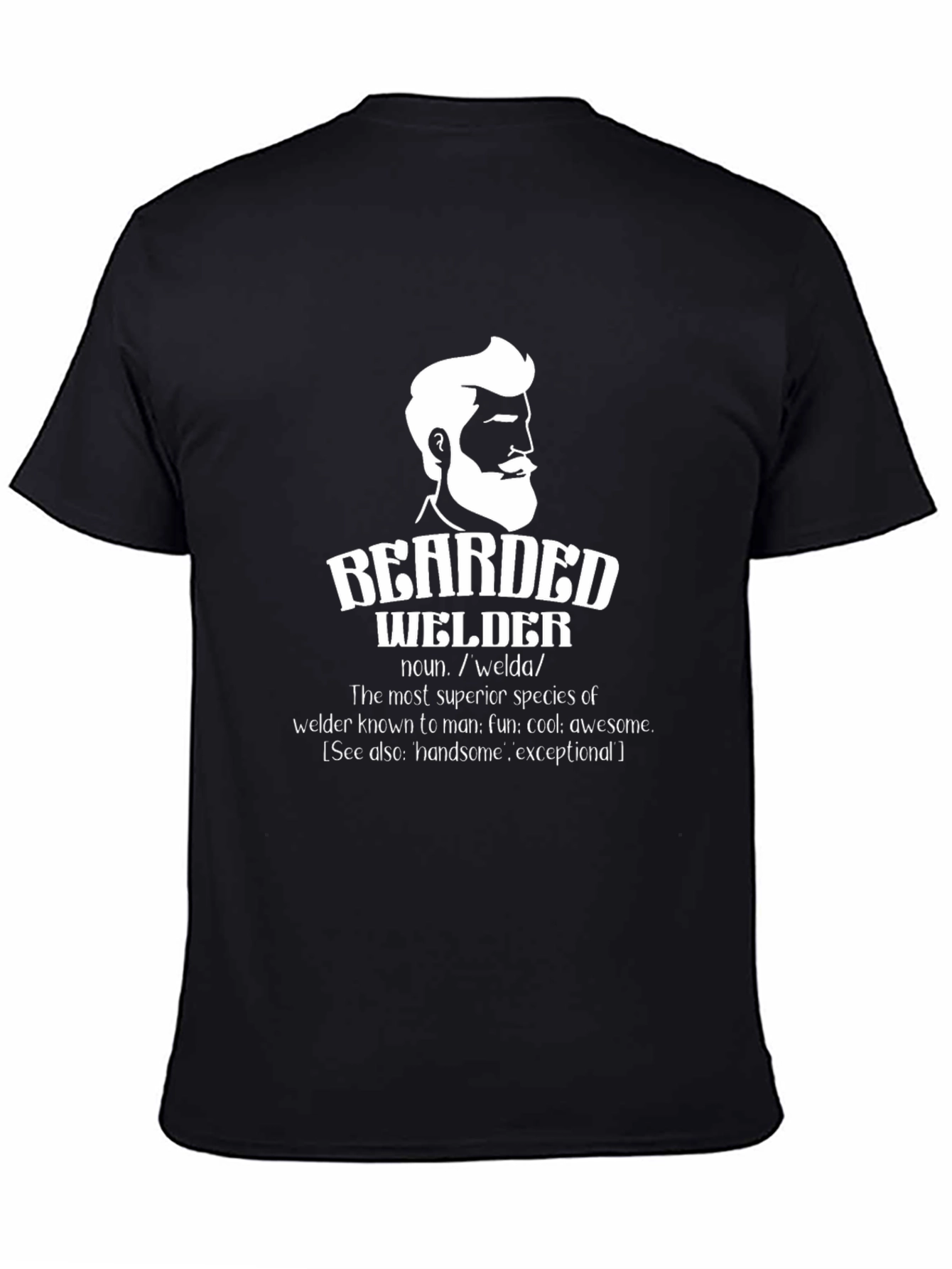 Bearded Welder Graphic T-Shirt - Superior Species Tee