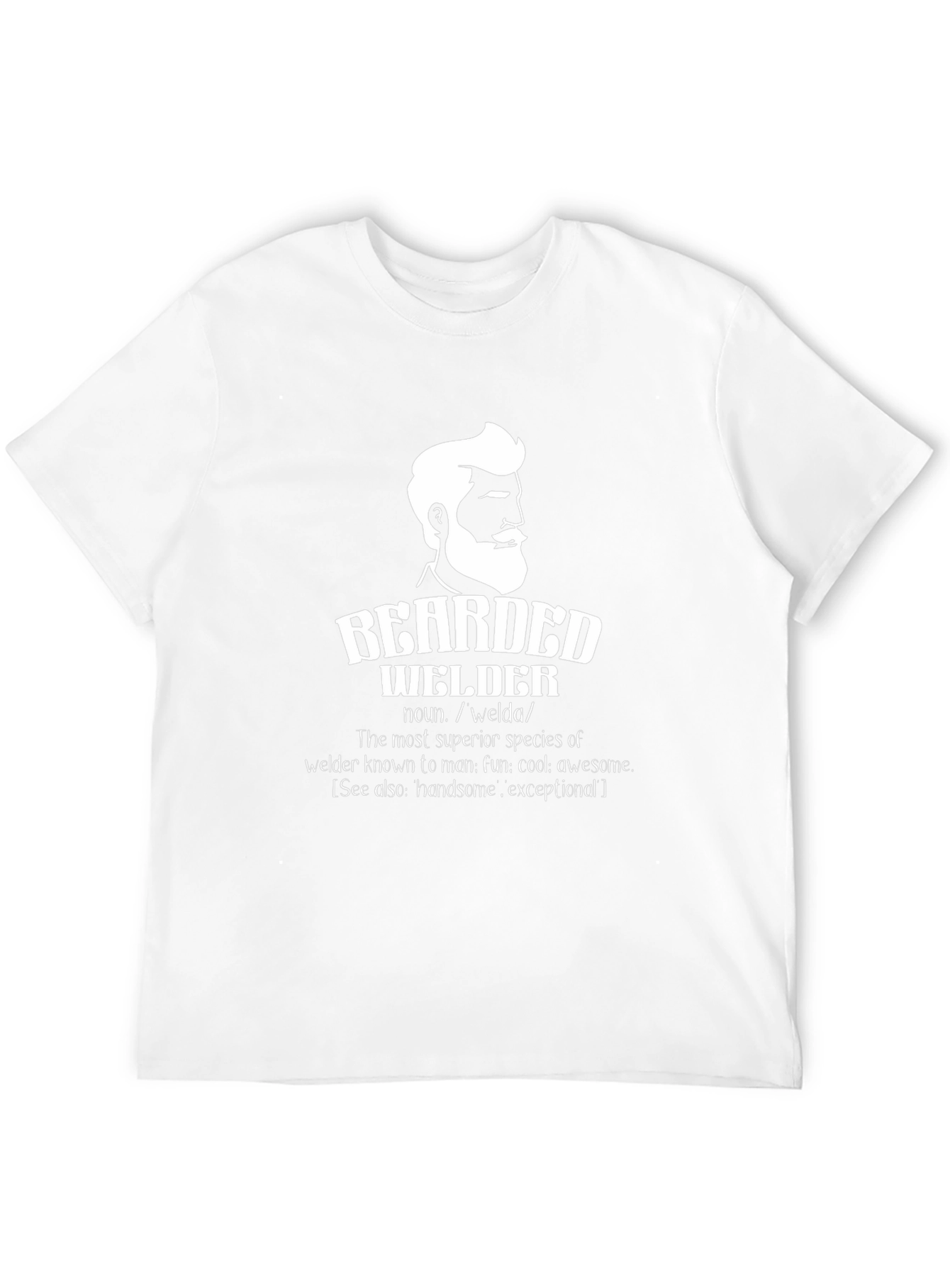 Bearded Welder Graphic T-Shirt - Superior Species Tee