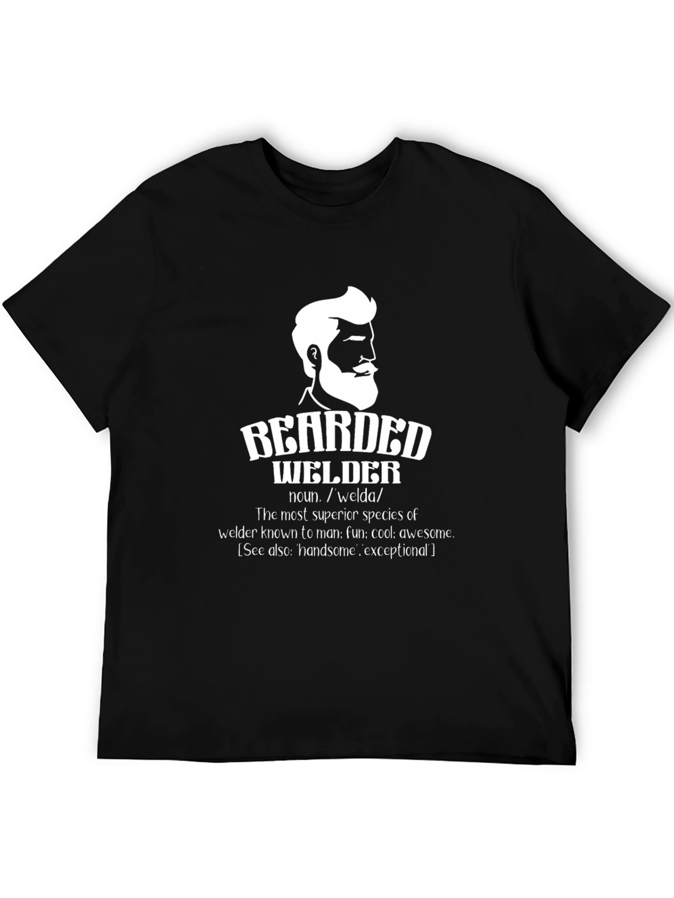 Bearded Welder Graphic T-Shirt - Superior Species Tee