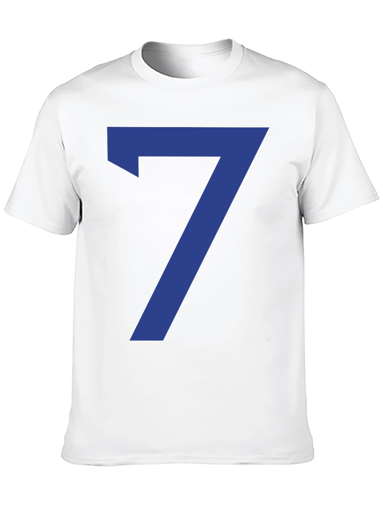 Lucky Number 7 Graphic Tee - Black