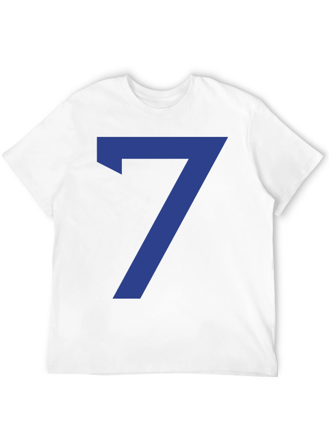 Lucky Number 7 Graphic Tee - Black