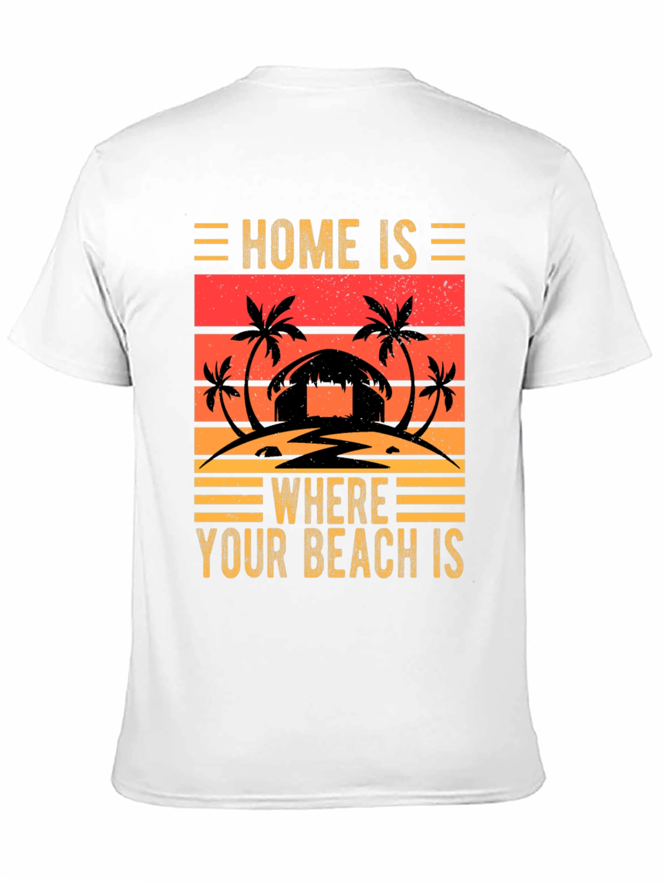 Beach Lover Tee: Home is Where Your Beach Is!
