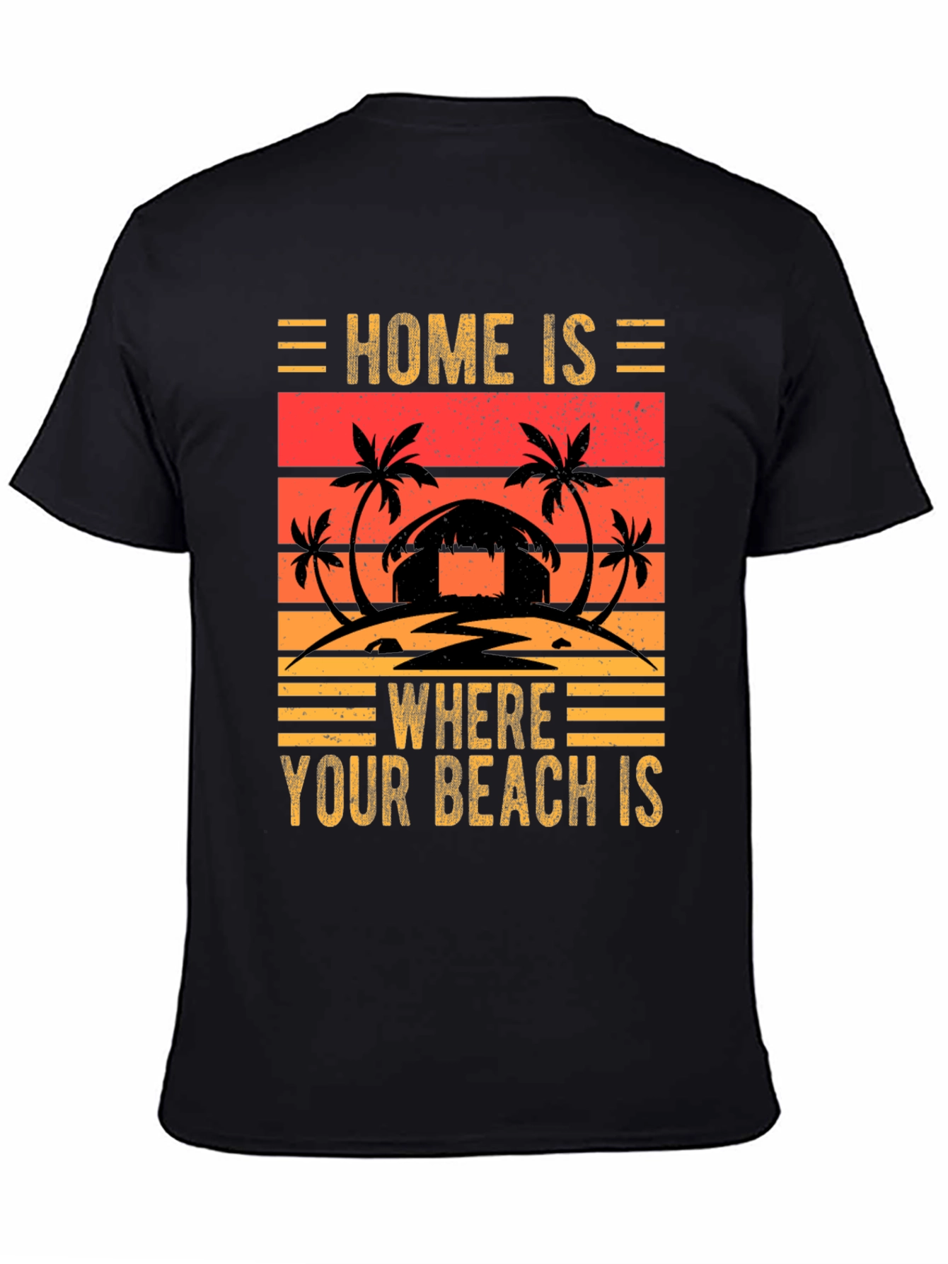 Beach Lover Tee: Home is Where Your Beach Is!