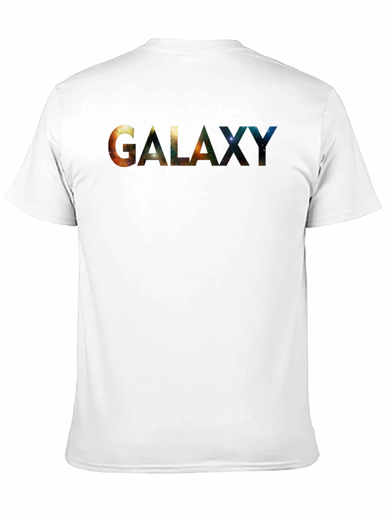 Galaxy Print Black T-Shirt - Space Lover Tee