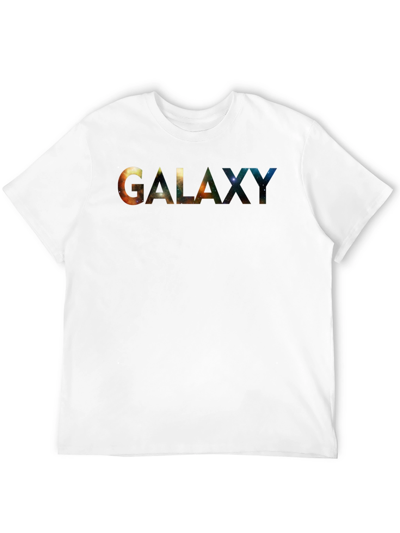 Galaxy Print Black T-Shirt - Space Lover Tee