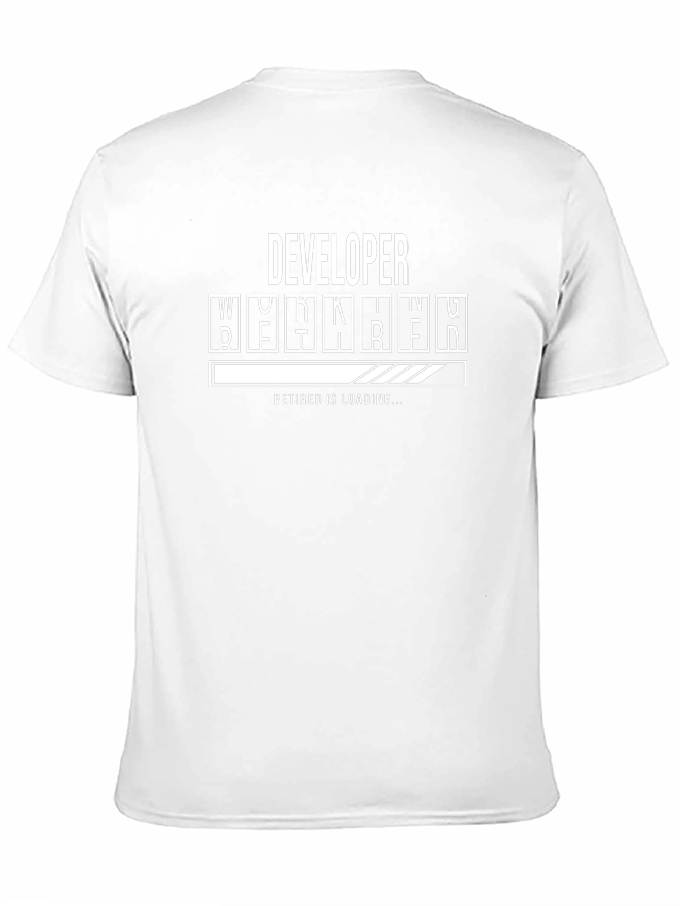 Developer Retired Loading Black T-Shirt