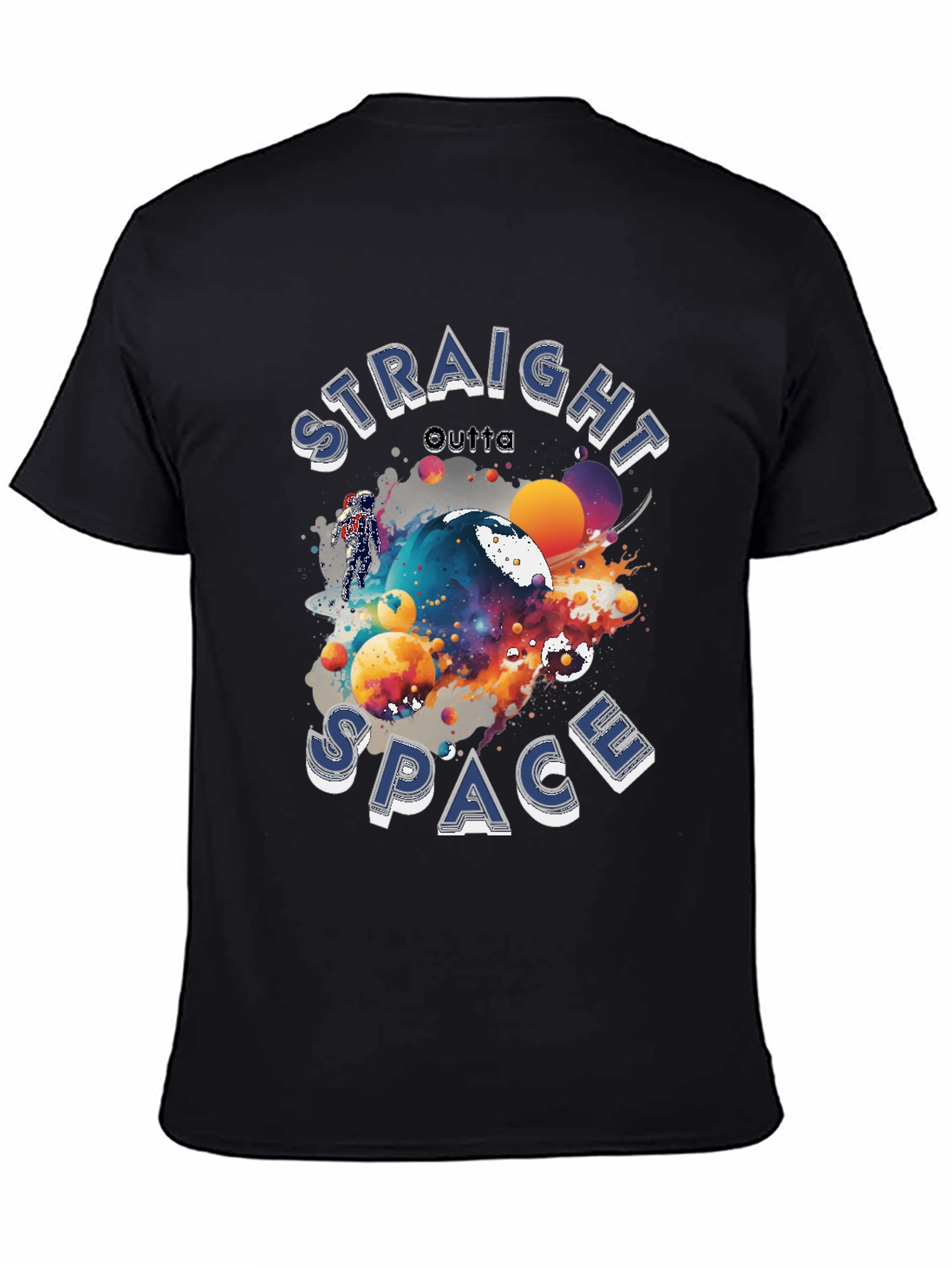 Straight Outta Space Graphic T-Shirt