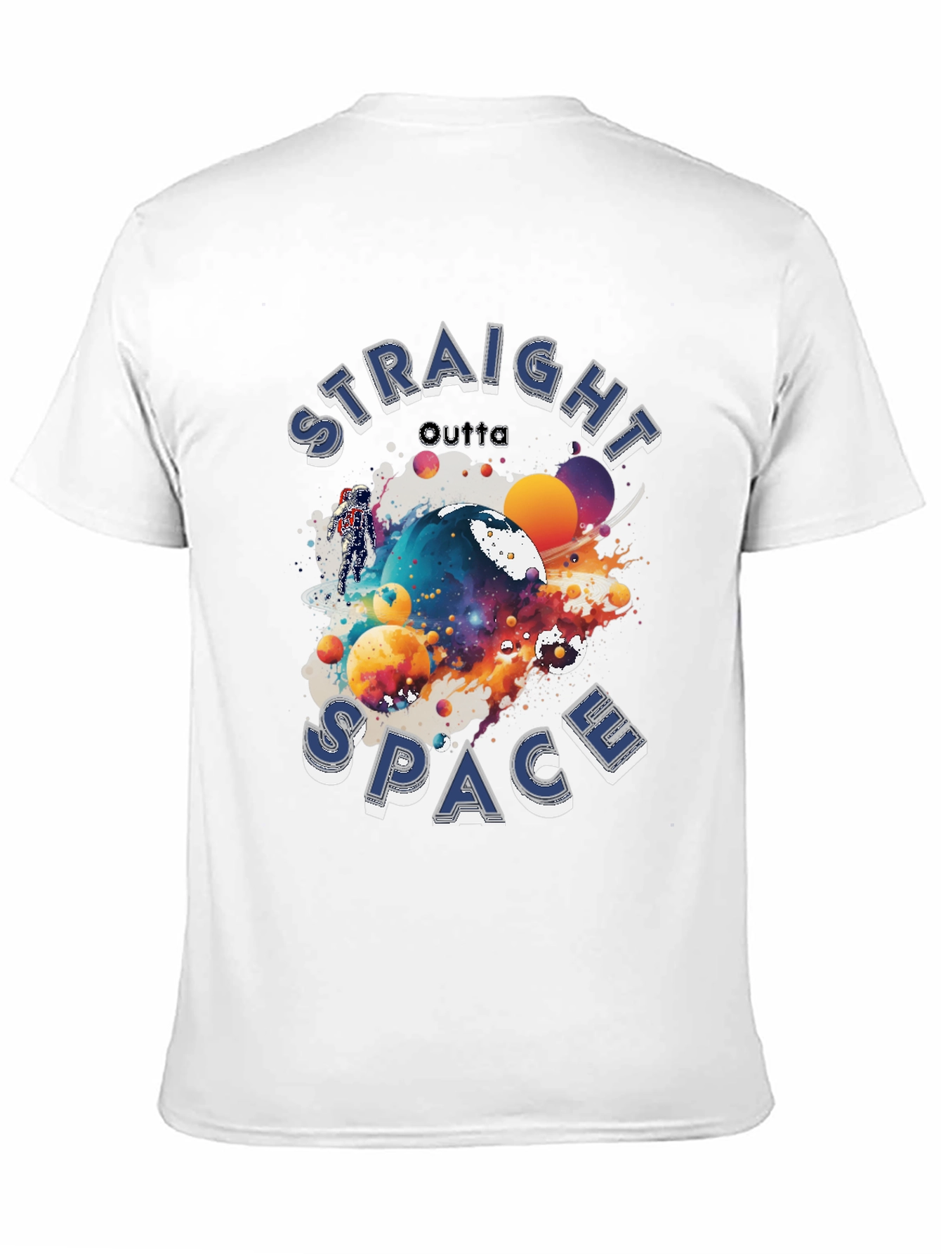 Straight Outta Space Graphic T-Shirt