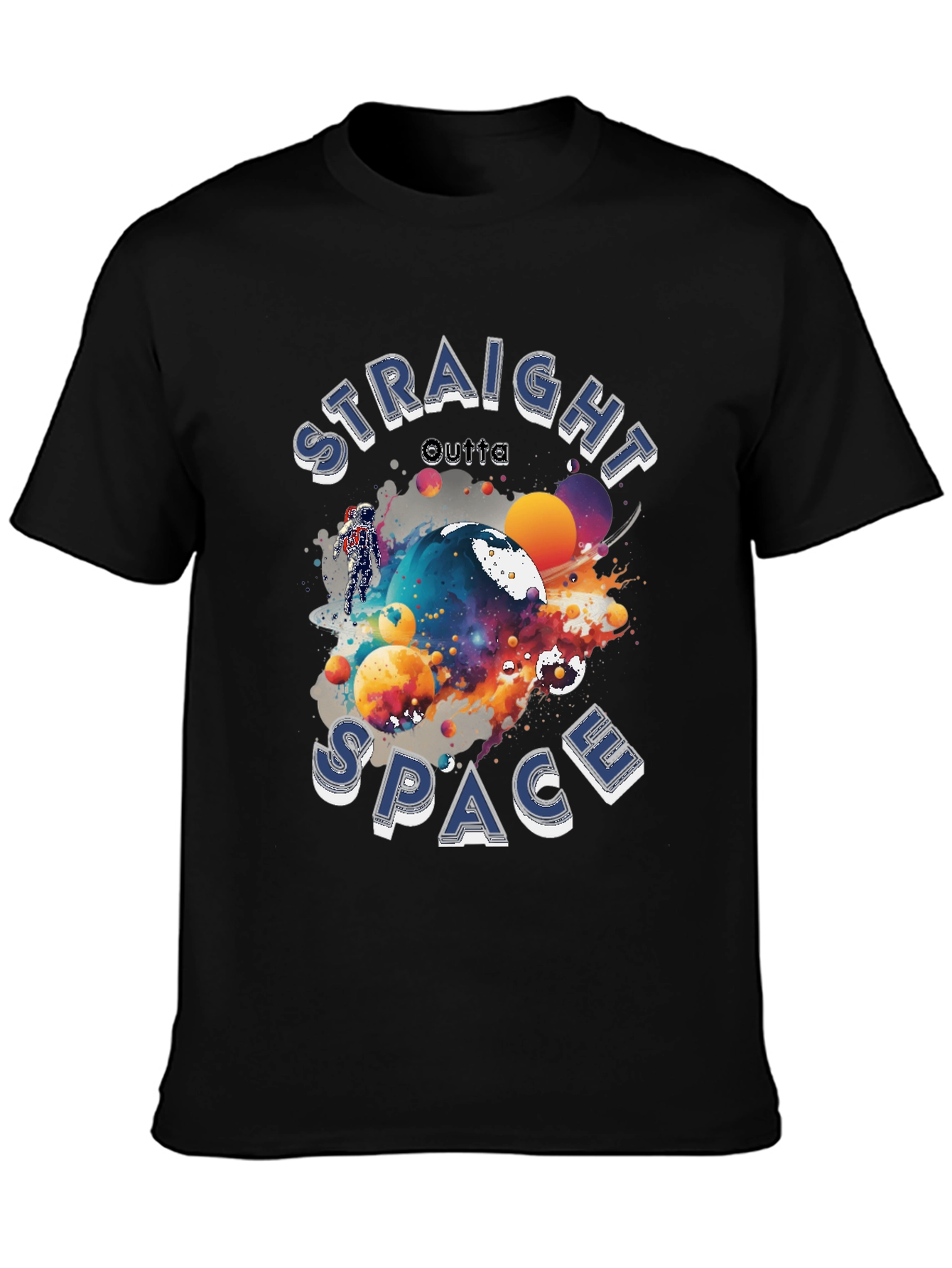 Straight Outta Space Graphic T-Shirt