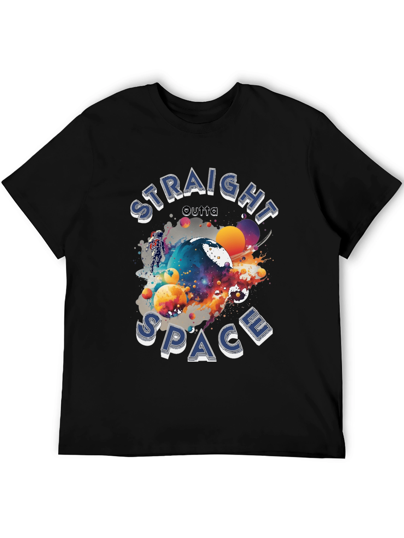 Straight Outta Space Graphic T-Shirt