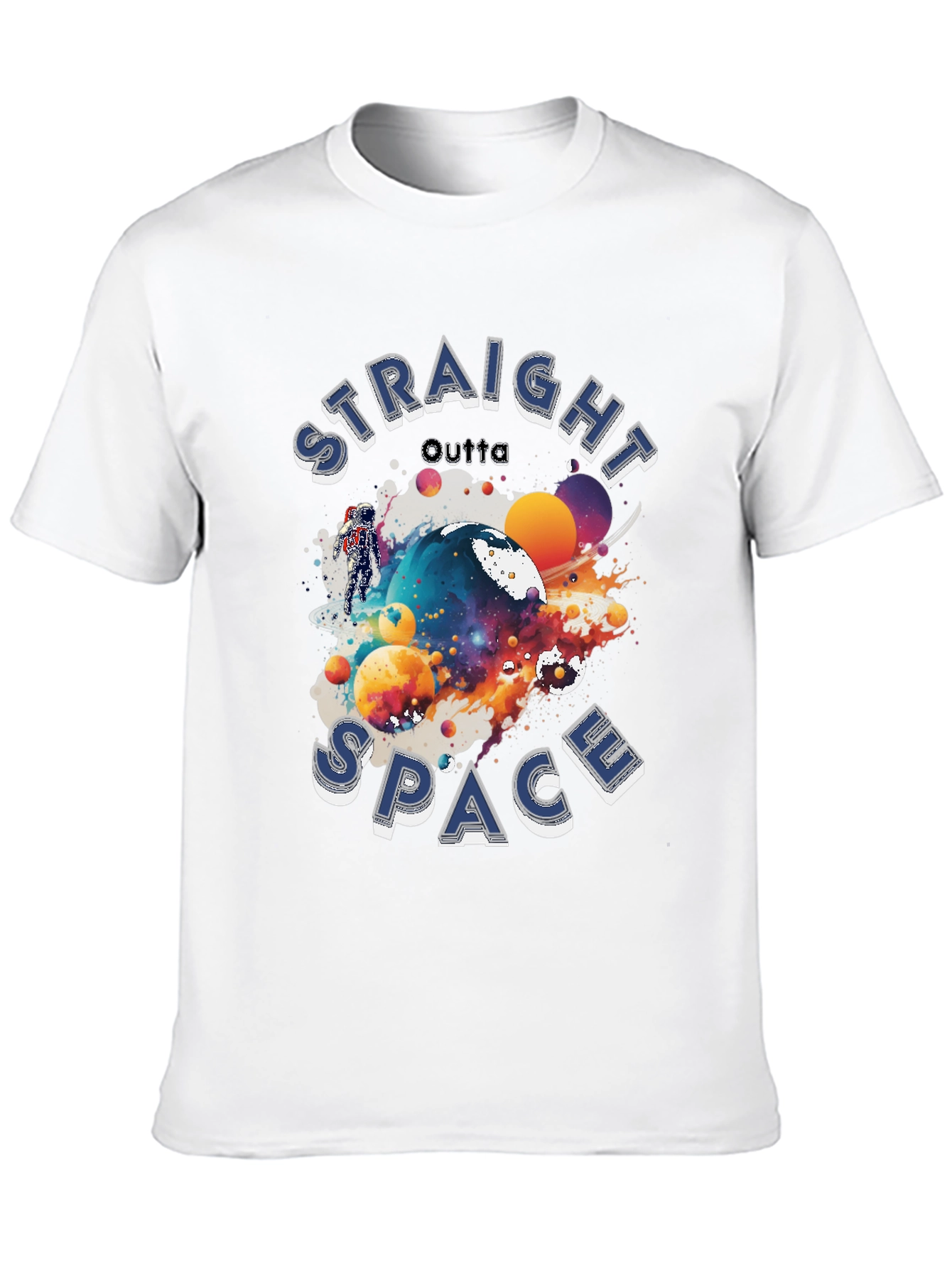 Straight Outta Space Graphic T-Shirt