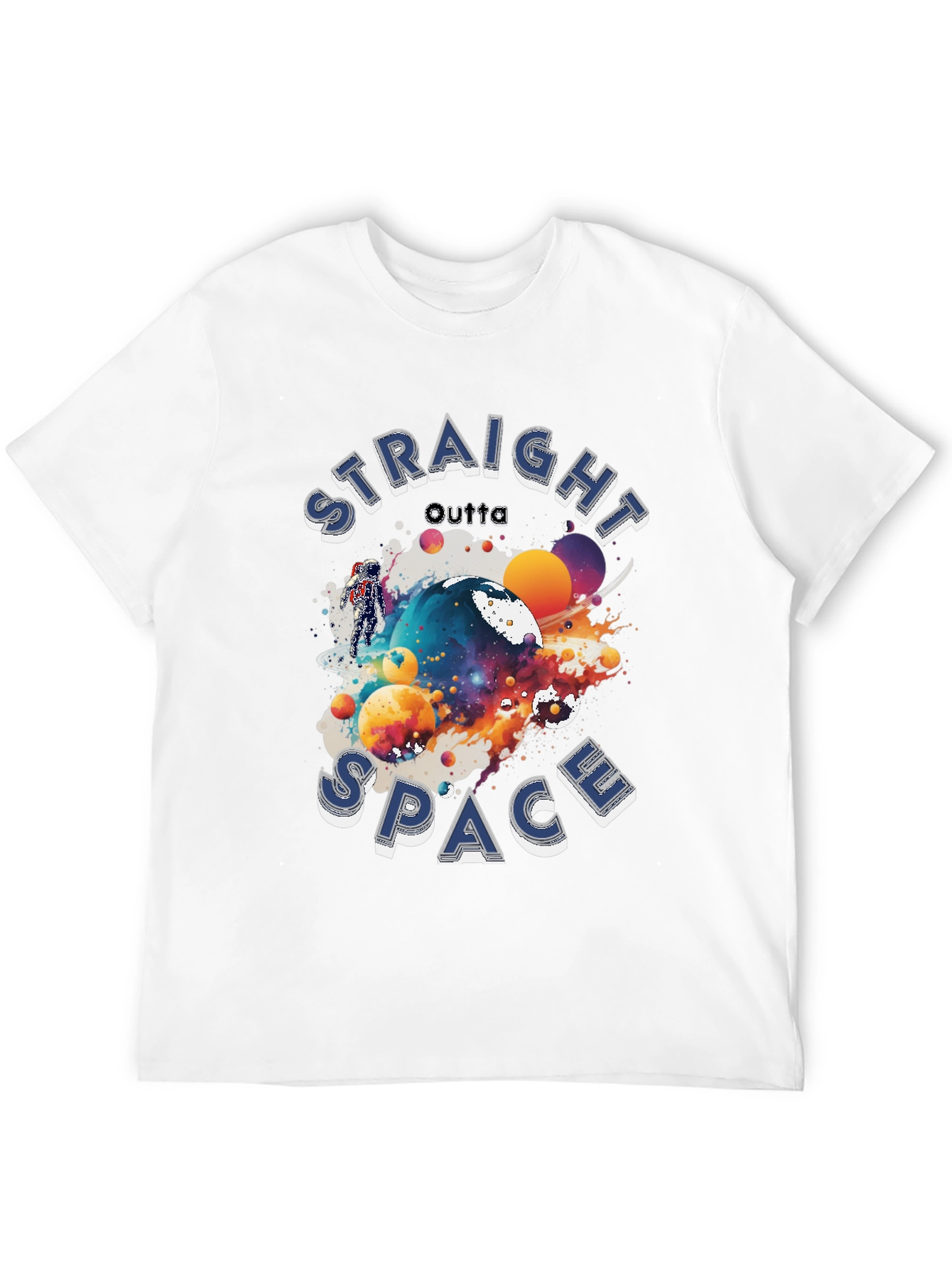 Straight Outta Space Graphic T-Shirt