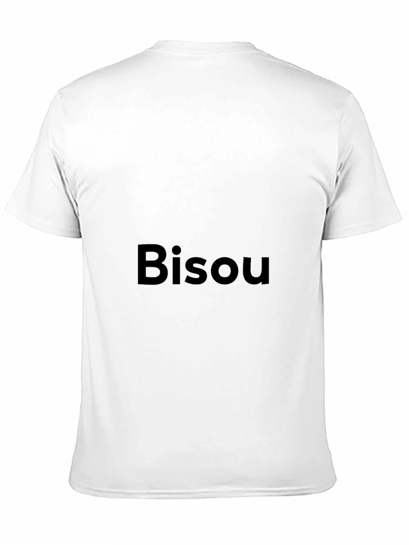 Bisou Graphic Tee - Stylish Black Cotton T-Shirt