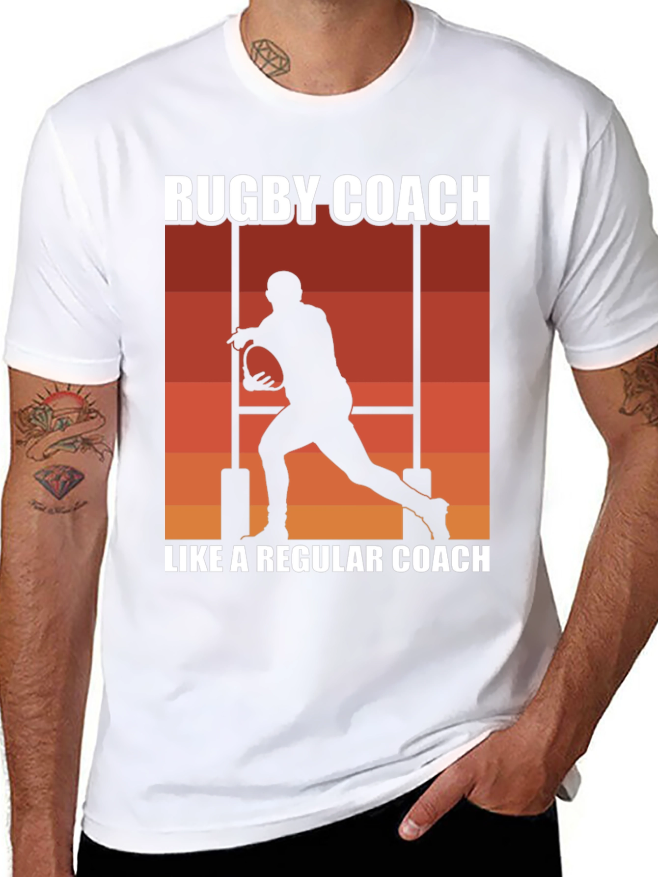 Rugby Coach Graphic T-Shirt