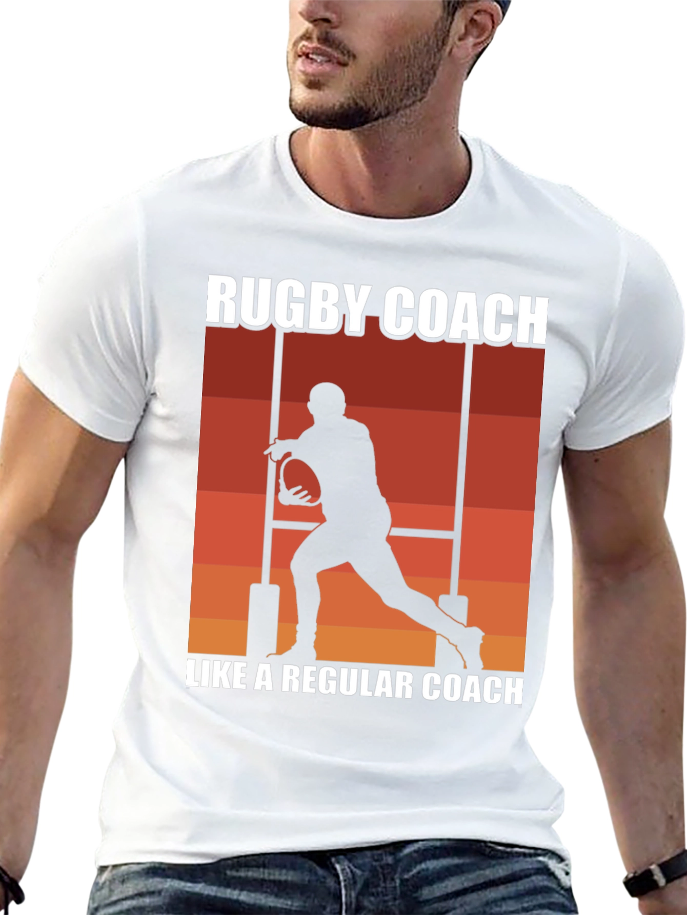 Rugby Coach Graphic T-Shirt
