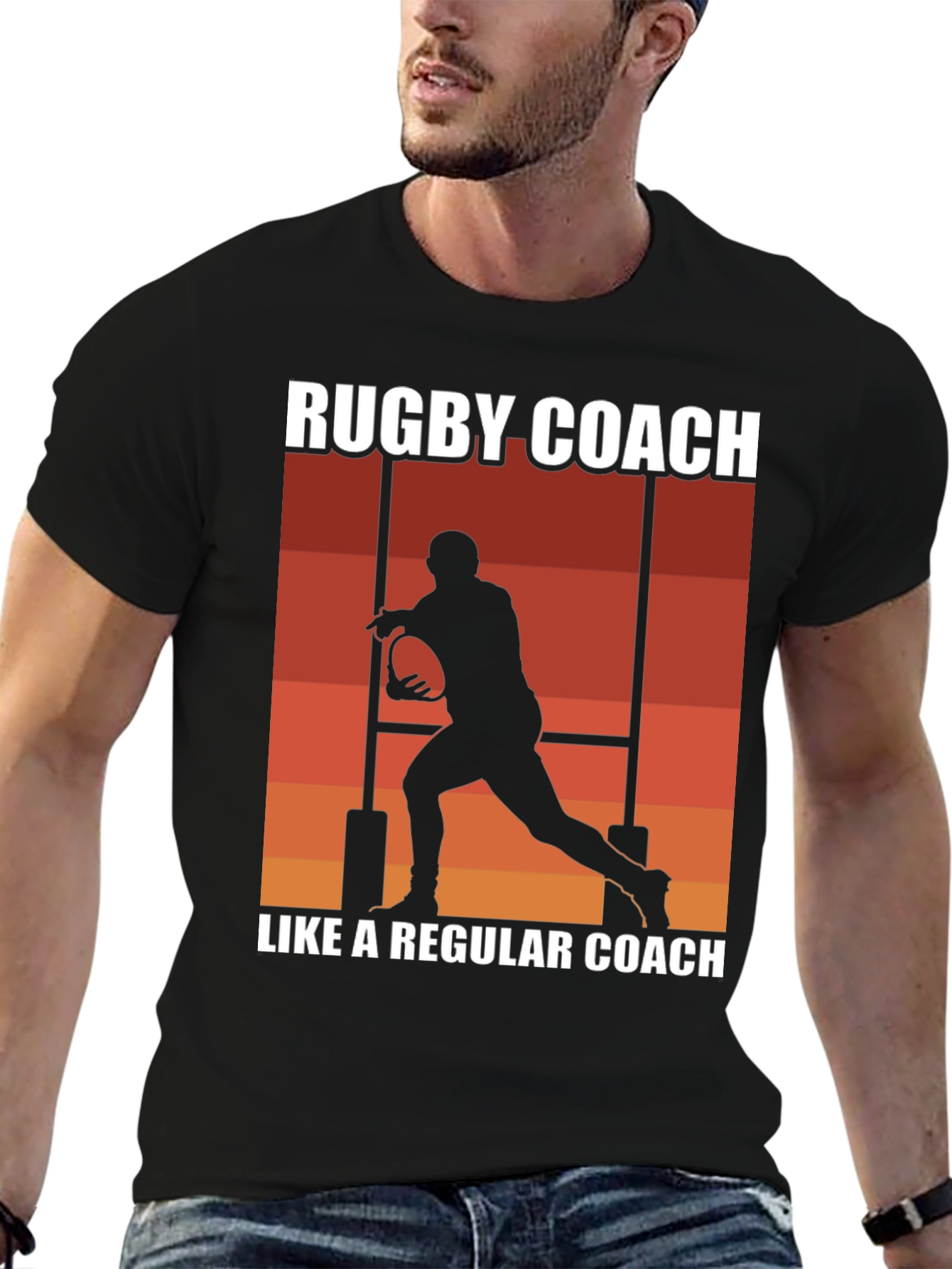 Rugby Coach Graphic T-Shirt