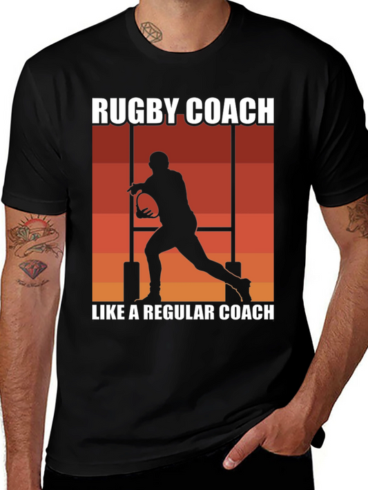 Rugby Coach Graphic T-Shirt