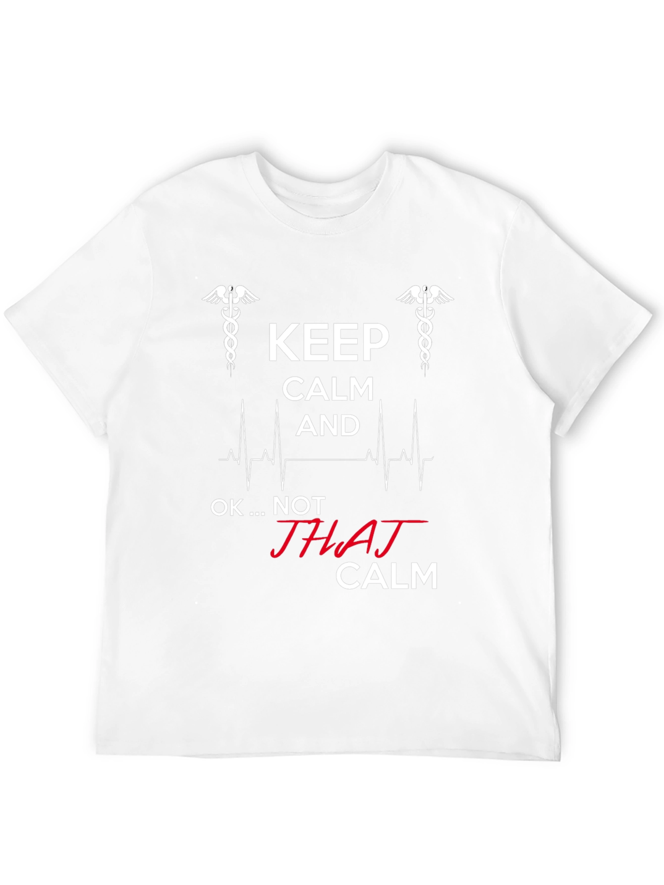Keep Calm - Not THAJ Calm - Black T-Shirt