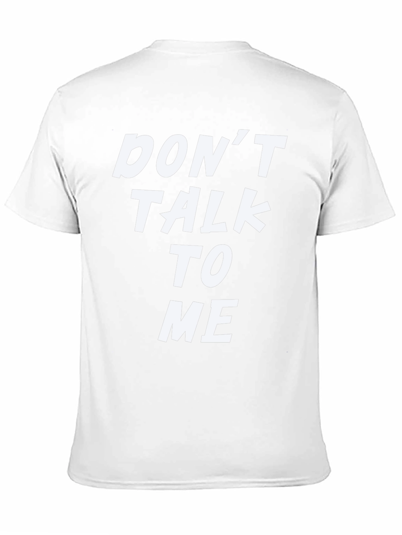 Dont Talk To Me Graphic Tee - Black T-Shirt