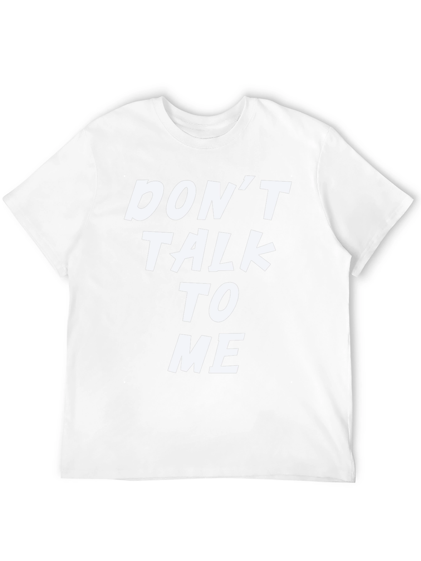 Dont Talk To Me Graphic Tee - Black T-Shirt