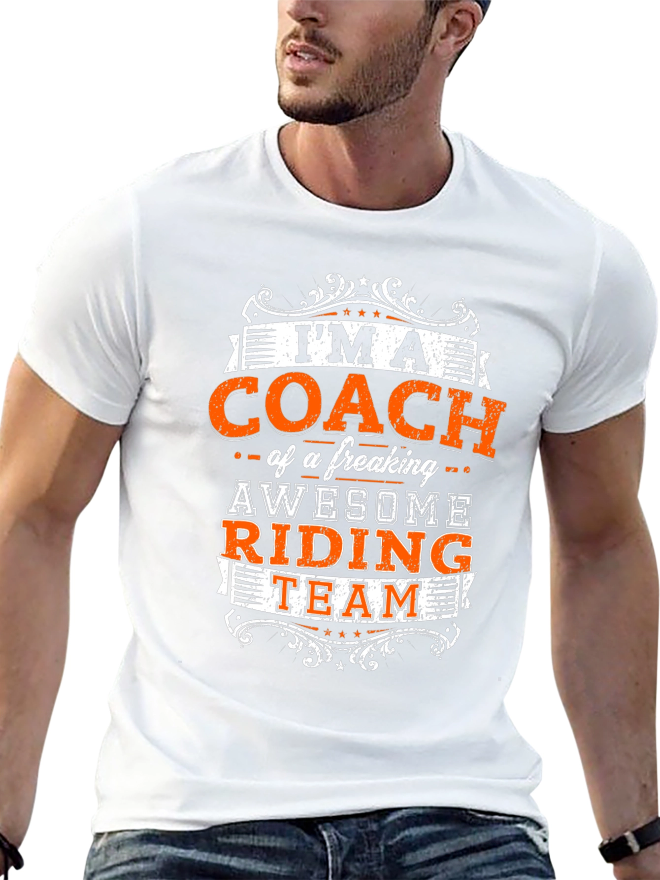 Coach Riding Team Black T-Shirt