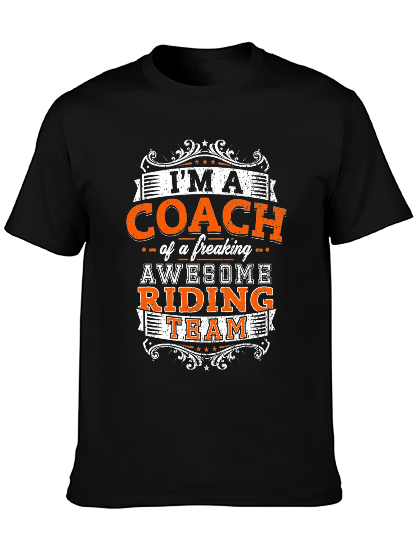 Coach Riding Team Black T-Shirt