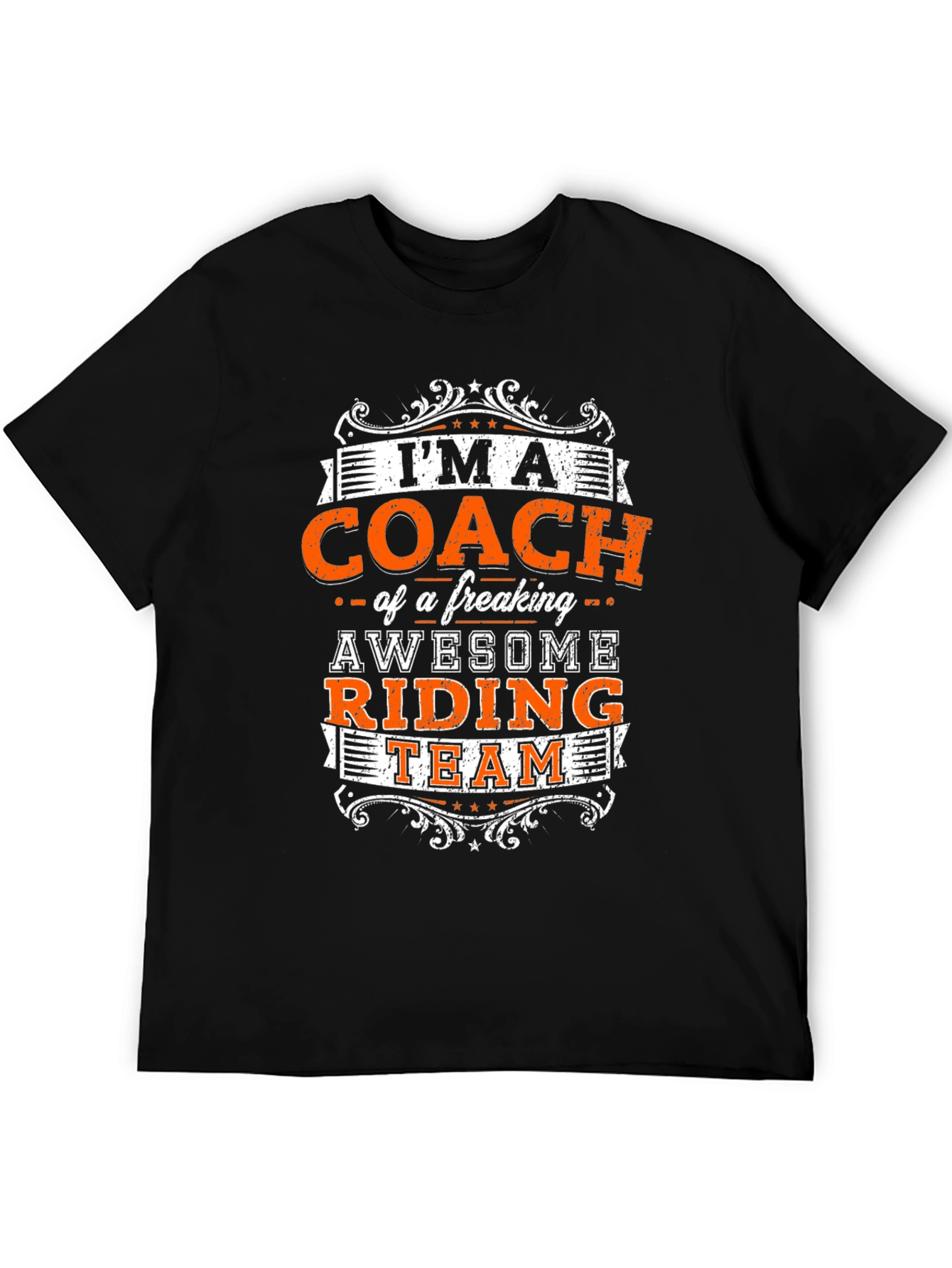 Coach Riding Team Black T-Shirt