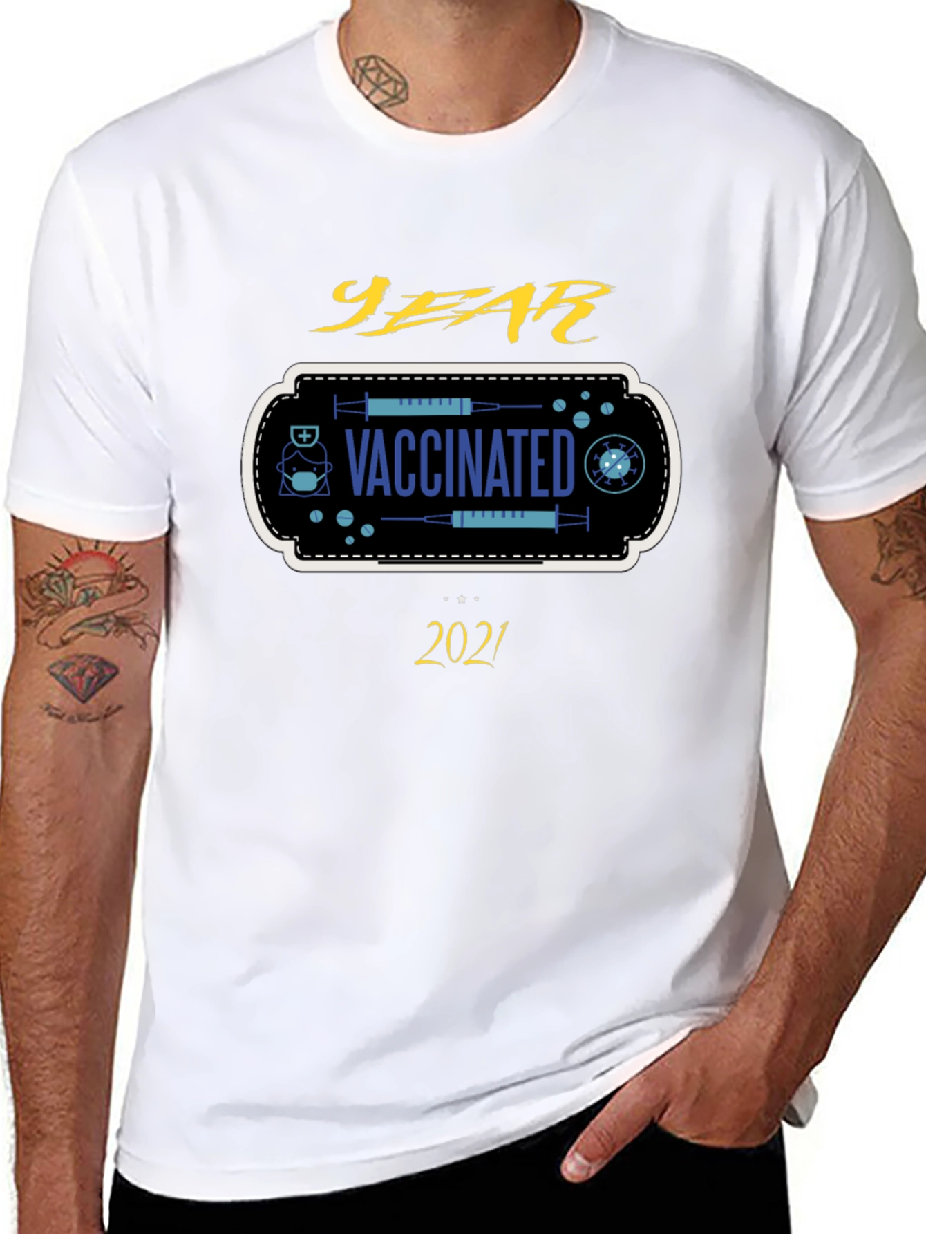 Vaccinated 2021 T-Shirt